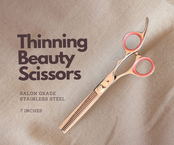 Professional Thinning/blending Scissors-Premium Stainless Steel(7 Inches) Carousel 1