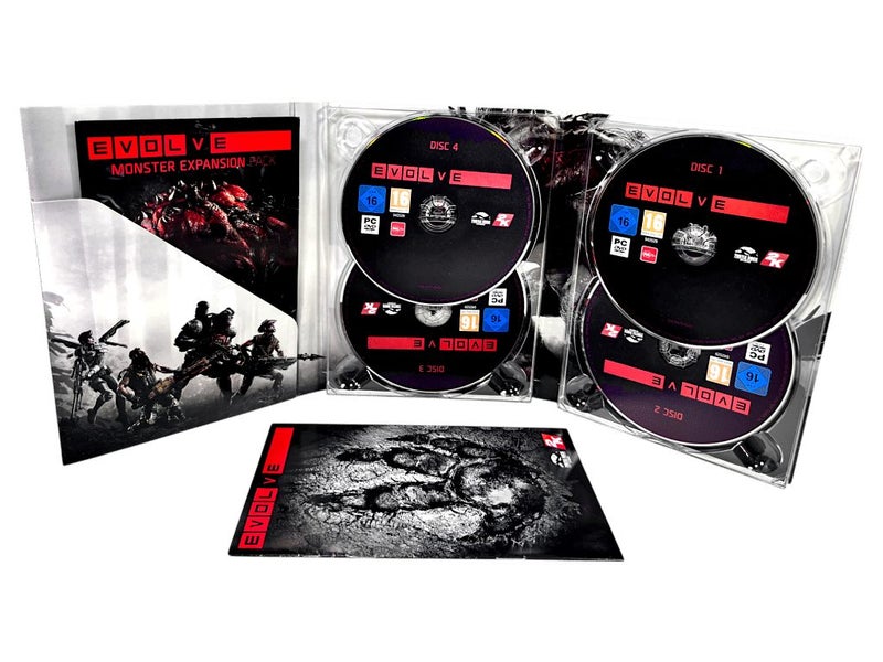 Evolve BOXED 4-DISC EDITION (PC) *MINT COMPLETE* Carousel 2