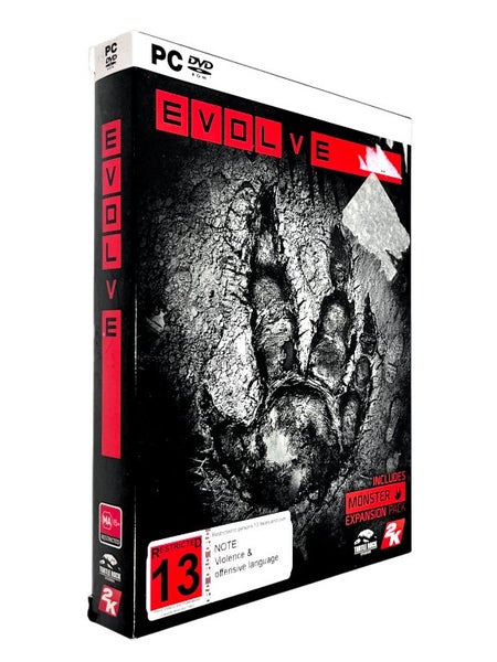 Evolve BOXED 4-DISC EDITION (PC) *MINT COMPLETE* Carousel 7