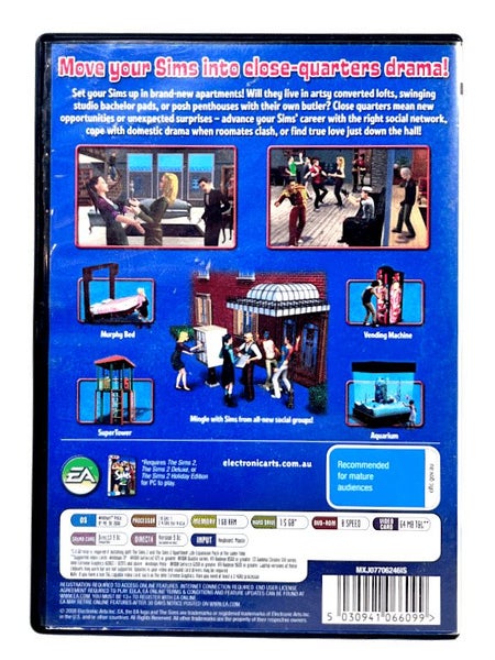 The SIMS 2 Apartment Life (PC) *MINT COMPLETE* Carousel 2