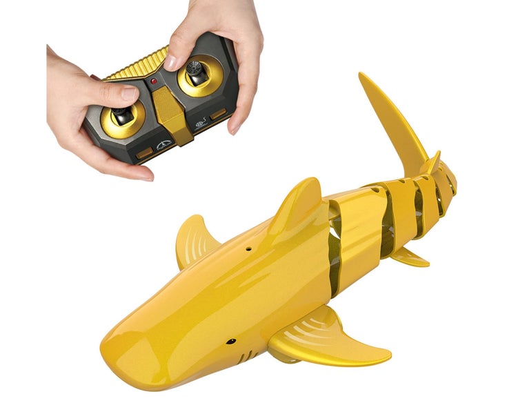 Streamlined Design Shark Toy Automatic Demonstration Indicator Light Underwater Carousel 8