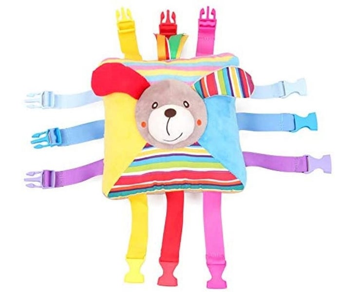 Sensory Activity Learning Fine Motor Skill Travel Toy for Baby Kid Children Carousel 1
