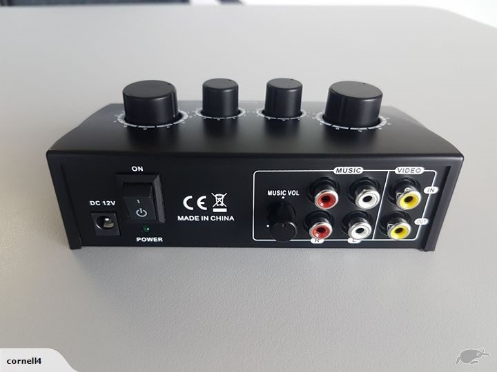 KARAOKE MIXER (FOR 2 MICS WITH ADJUSTABLE ECHO & TONE) FOR LAPTOP, SMART TV Carousel 2