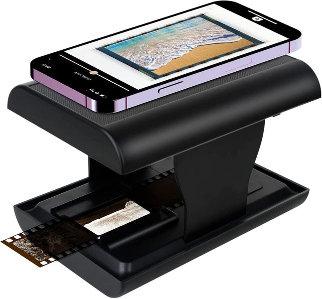 Mobile Film Scanner for Old Slides to JPG, Film and Slide | Folding Scanner Carousel 1