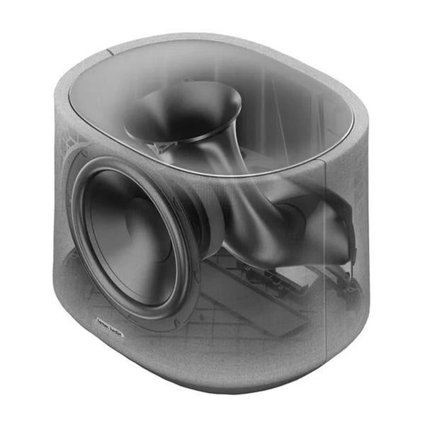 Harman Kardon Citation Sub Premium 200W 10" Wireless Subwoofer - Grey Compatible Carousel 7