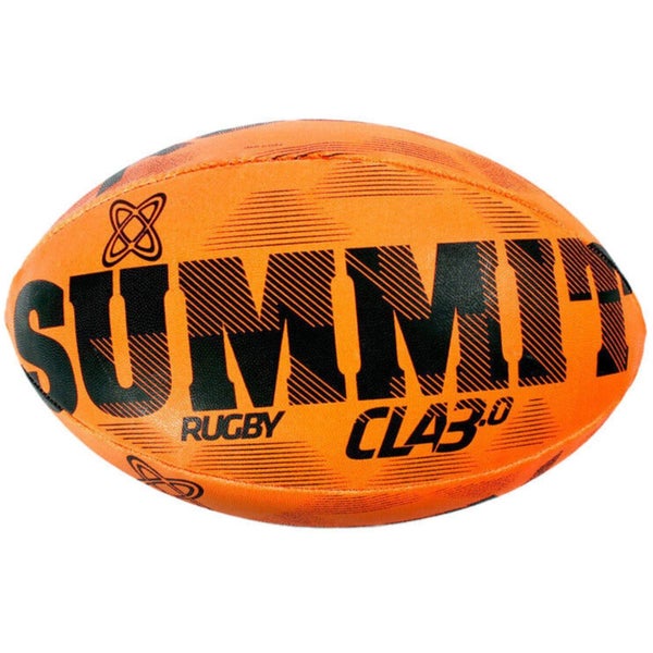 Summit Global Classic Grip Rugby Union Ball Size 5 - Orange Carousel 1