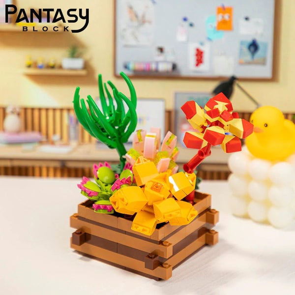 Succulent Garden: Summer Dew - Buildable Set (364pcs) Carousel 2
