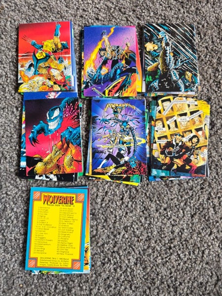 Wolverine From Then Till Now 1992 Marvel Cards 61/90 Carousel 7