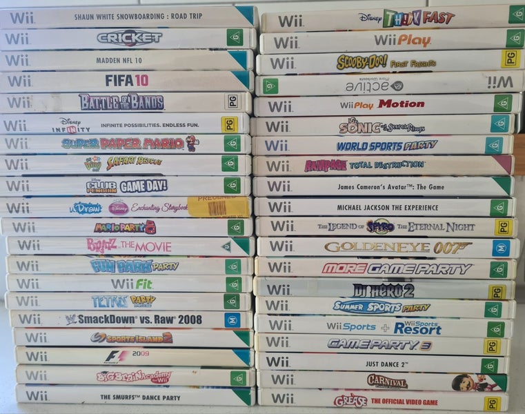 Nintendo Wii + 40 games Carousel 2