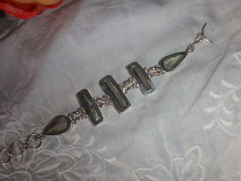 NEW - Stunning Paua / Abalone Bracelet - #ABB1 Carousel 8