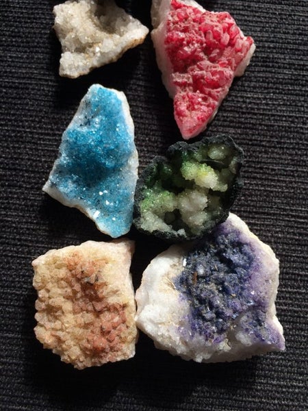 Colourful Quartz Crystal Geodes A Carousel 5
