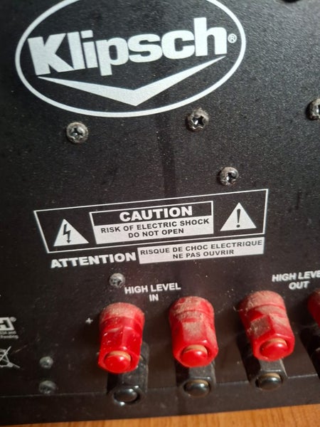 Klipch subwoofer Carousel 1