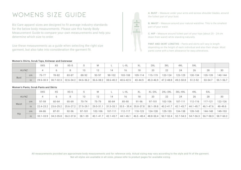 Classic Scrubs Top - Womens - 7 Colour Options - Sizes XS to 3XL Carousel 4