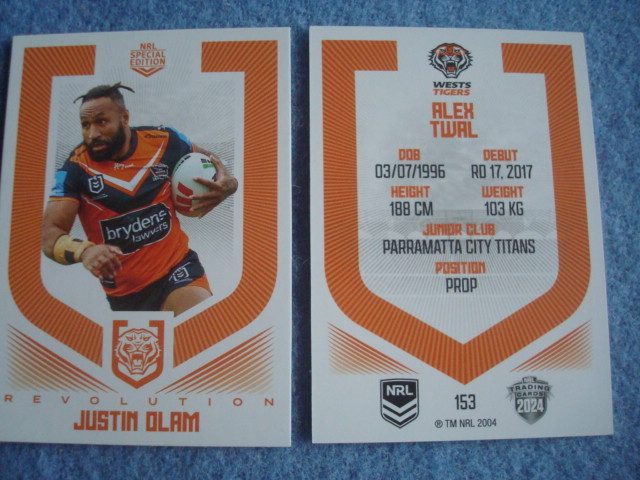 NRL Revolution Common Cards (3 for 90c) Carousel 2