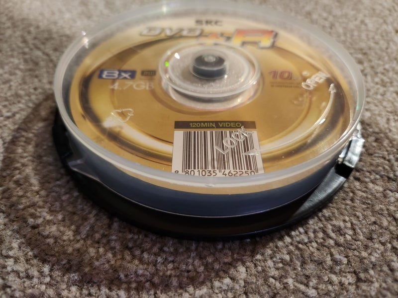 8x RW DVD+R 4.7GB Carousel 3