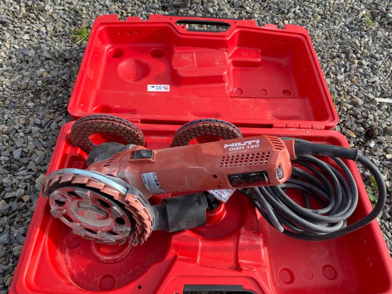 Hilti Concrete Grinder Carousel 1