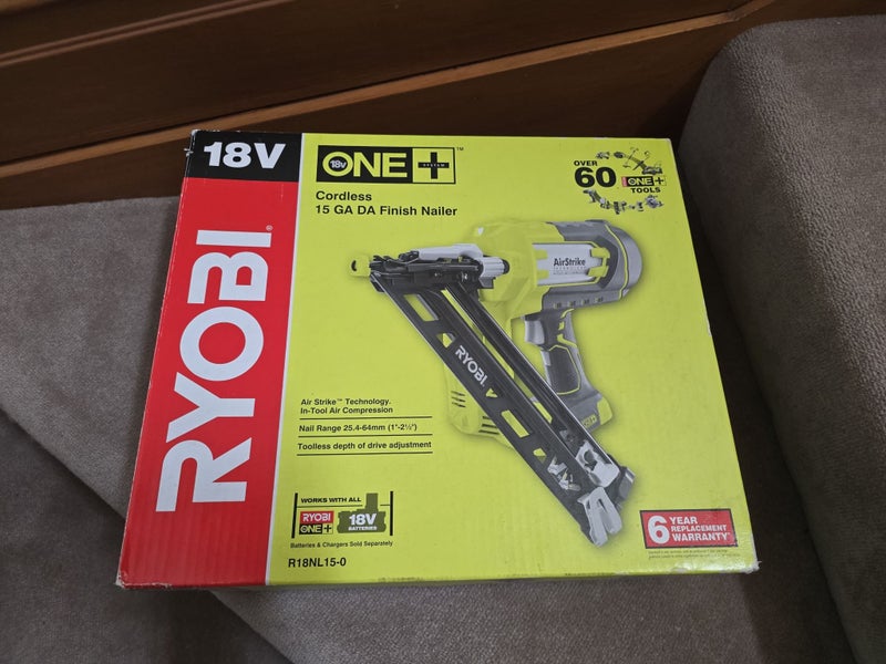 Ryobi ONE+ 18V 15ga DA Finish Nailer R18NL15-0 - Skin Only Carousel 1