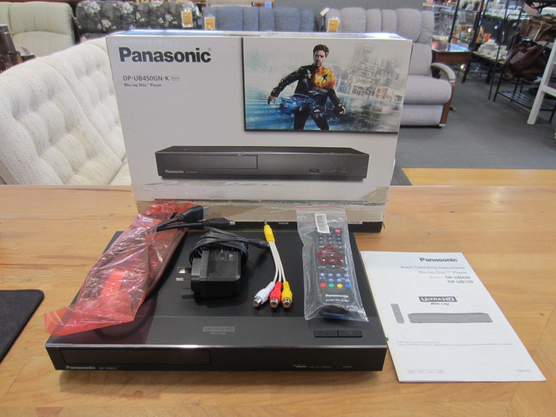 Panasonic Blu-ray Player supports 4K Ultra HD - Black (UB450) Carousel 1