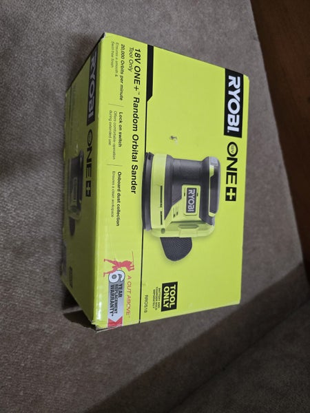 Ryobi 18V ONE+ Random Orbital Sander RROS18 - Tool Only Carousel 1