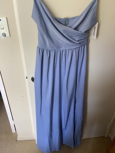 Cornflower blue ball dress Carousel 1