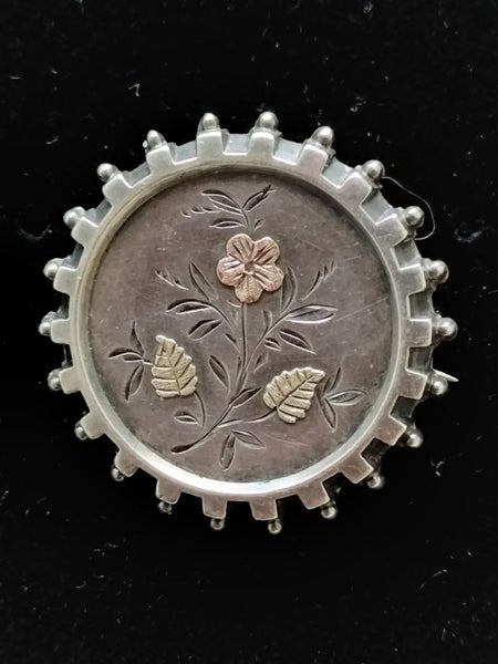 Silver Victorian brooch Carousel 4