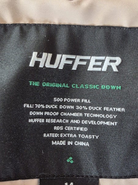 Huffer Womens Double Down puffer Jacket62863243998722112