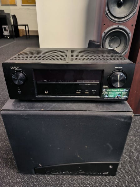 DENON 5.1 CHANNELS 390W HOME THEATER SYSTEM W/ ASSORTED SPEAKERS #B21123369-1 Carousel 6