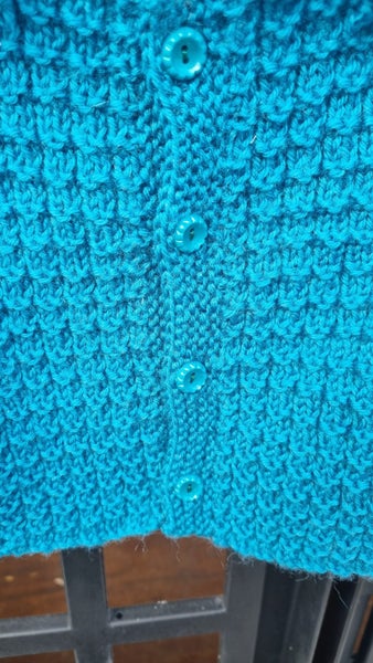 Handknitted jacket to fit 9 to 12 months Carousel 2