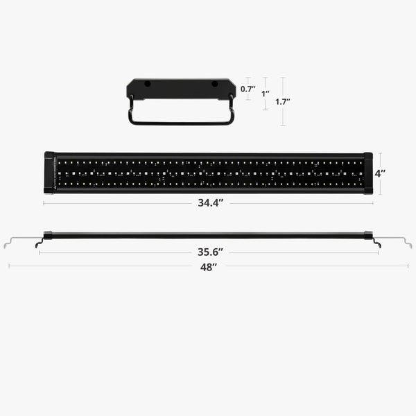 PTN NEW Adjustable LED Aquarium Lights on Afterpay Carousel 11