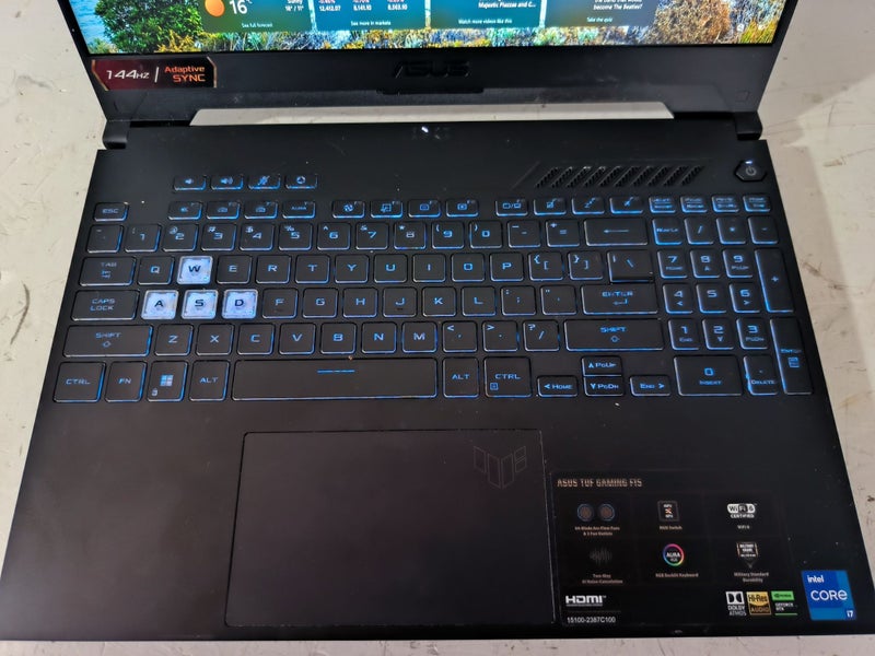 ASUS GAMING LAPTOP I7-12TH GEN (12700H),RTX 3050,16GB #B21123564-1 Carousel 2