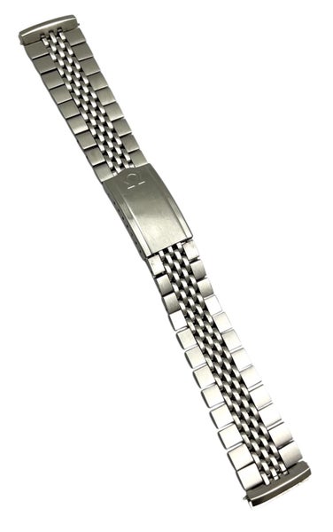 Omega Vintage 1970s Stainless Steel Mens Watch Bracelet to fit 20mm Ref 1173/652 Carousel 1
