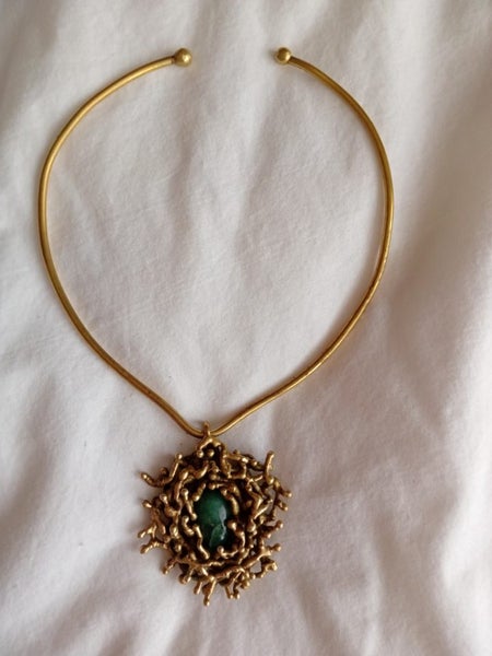Unusual retro necklace Carousel 3
