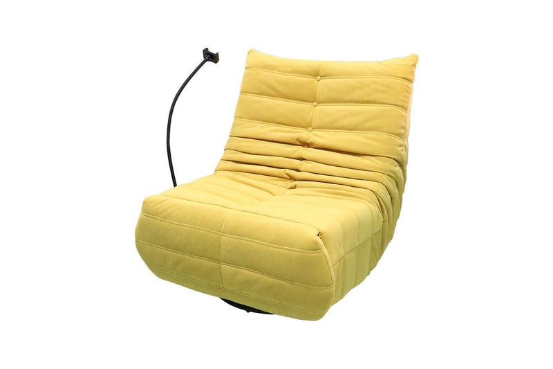 REPLICA TOGO 360 Swivel Reclining Lounge Chair With Mobile Holder (Yellow) Carousel 2