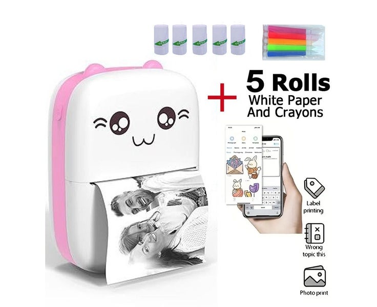 Mini Printer, Pocket Printer, Portable Bluetooth Thermal Printer, Mobile Ph Carousel 1