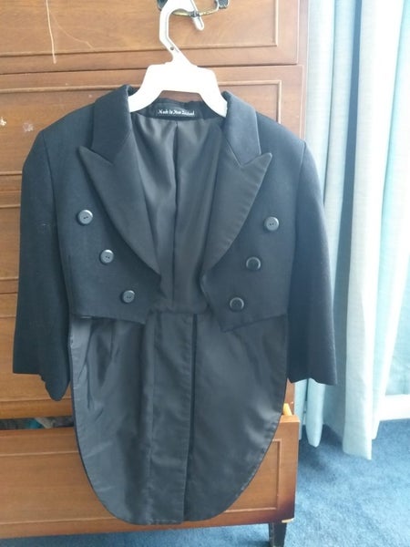 Small boys formal jacket with tails ( tailcoat) Carousel 1