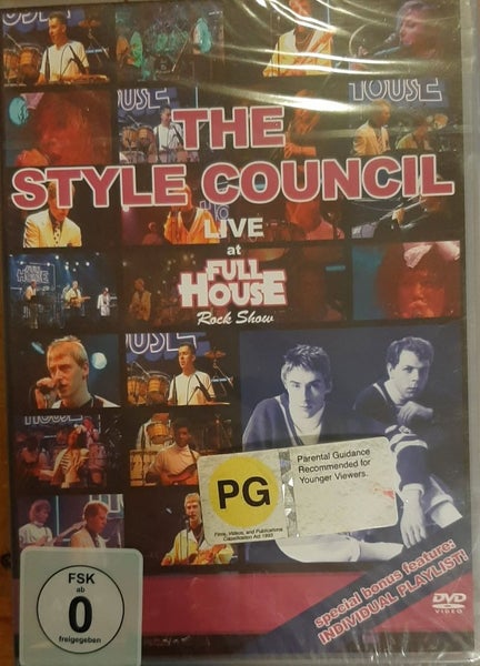 Style Council ( Paul Weller ) -Live Full House 1987 New factory sealed Carousel 1