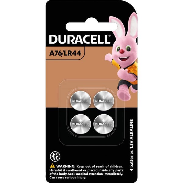 Duracell Batteries 1.5v Alkaline Lr44 Carousel 1