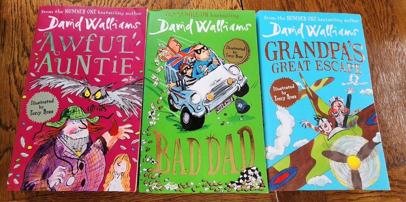 David Walliams books Carousel 1