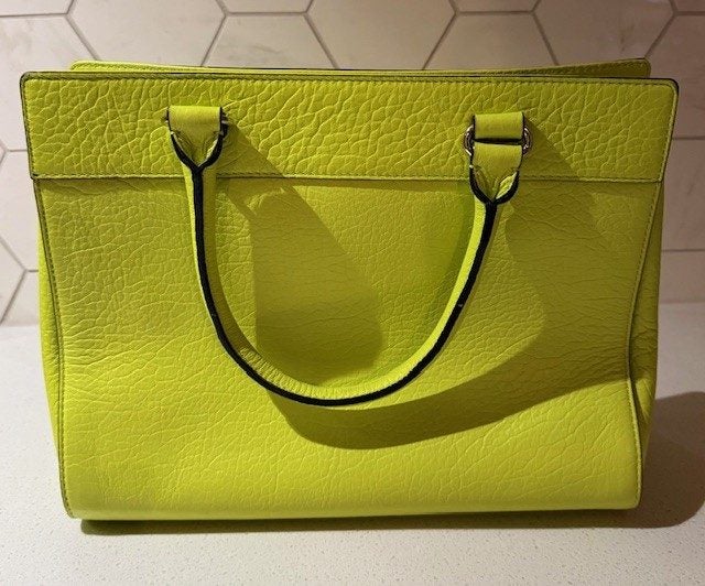 Kate Spade Perri Lane Romy Lime Green BRAND NEW Handbag62930690792322113