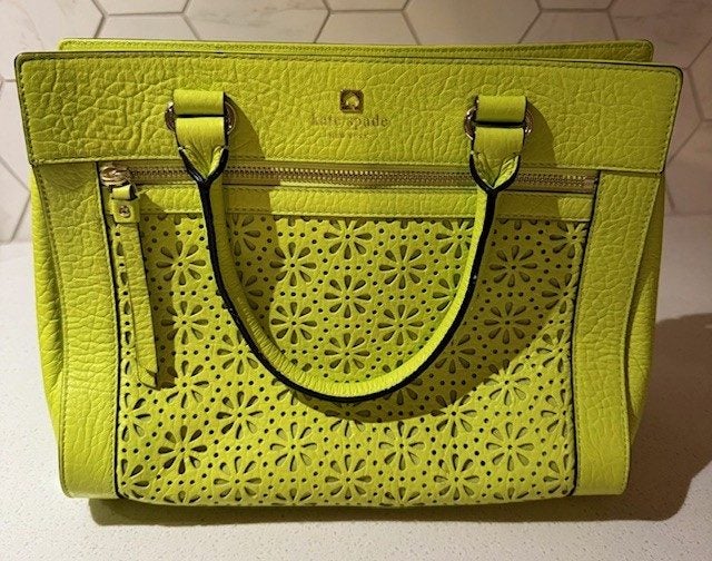 Kate Spade Perri Lane Romy Lime Green BRAND NEW Handbag62930690792322111