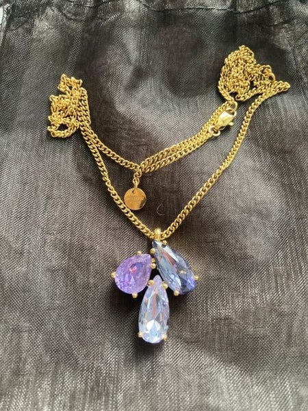 Dyrberg/ Kern pretty purple & blue necklace Carousel 4