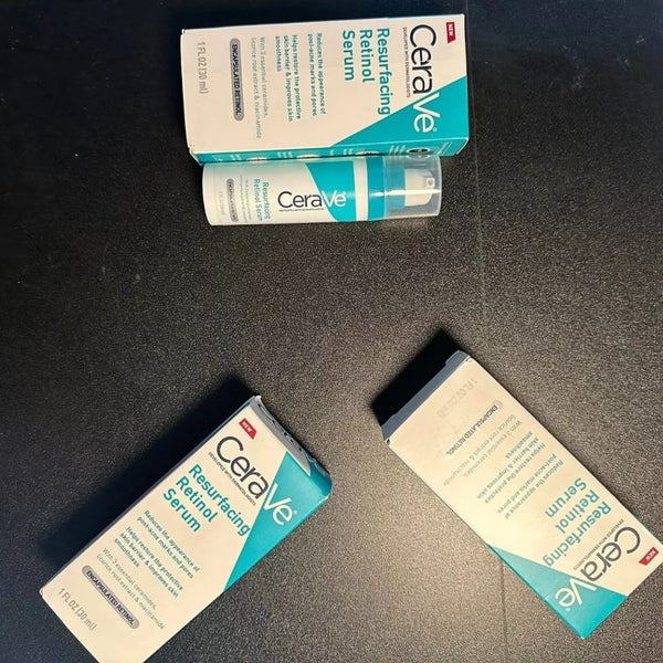 CeraVe Resurfacing Retinol Serum 30ml - Fade Post-Acne Marks & Improve Skin Text Carousel 9
