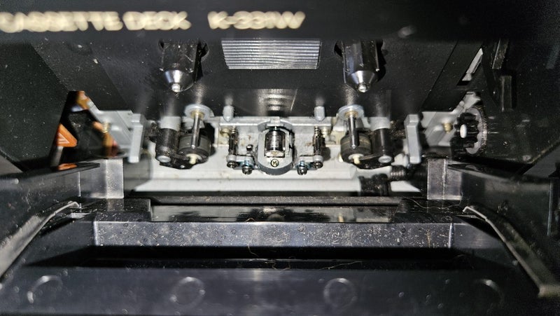 Luxman double cassette Tape Deck very nice Carousel 11