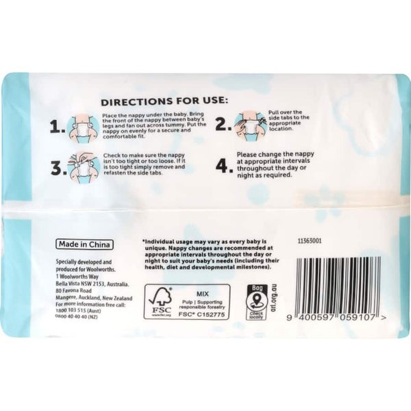 Little One's Convenience Newborn Nappies Boys & Girls Up To 5kg Carousel 6