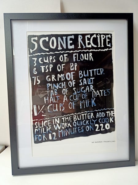 'Scone Recipe' by Dick Frizzell Carousel 1