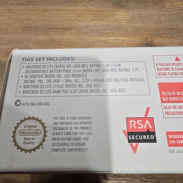 Nintendo DS Lite Boxed Console - Rare Metallic Rose Colour - Free Postage Carousel 9