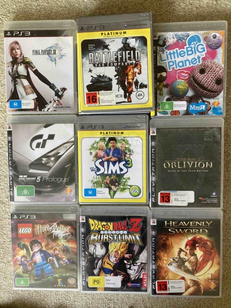 Playstation 3 -Console, Controllers and Games x 9 Carousel 2
