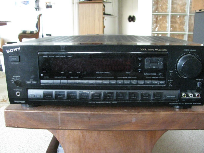 Sony AV Receiver Amp, minor fault Carousel 2