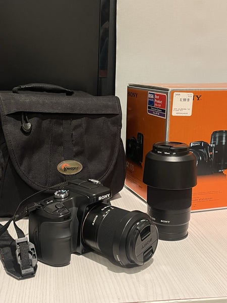Camera - Sony a100 w/ 18-70 and 75-300 Zoom lens Carousel 1