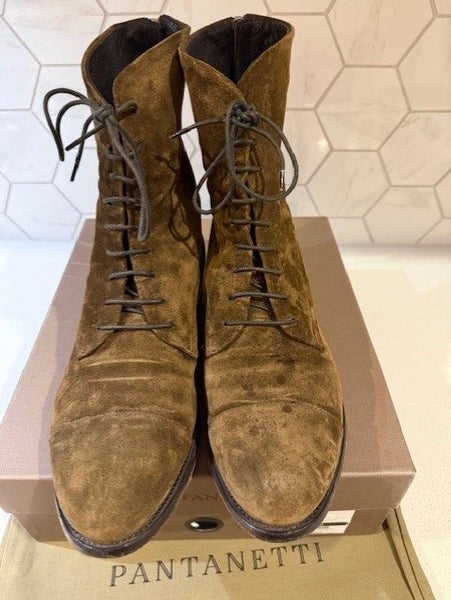 Italian Suede Womens Boots (Size 40) Carousel 1